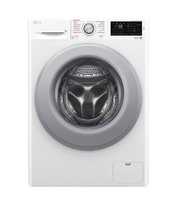 Стиральная машина LG F2M5HS4WP функция пара Steam