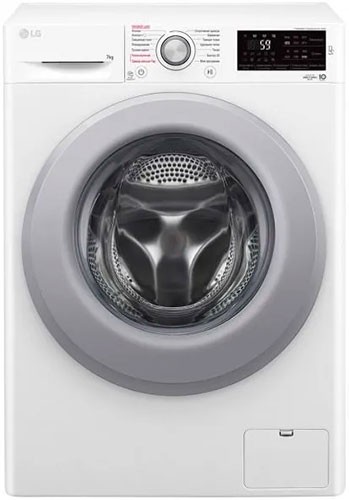 Стиральная машина LG F2M5HS4WP функция пара Steam