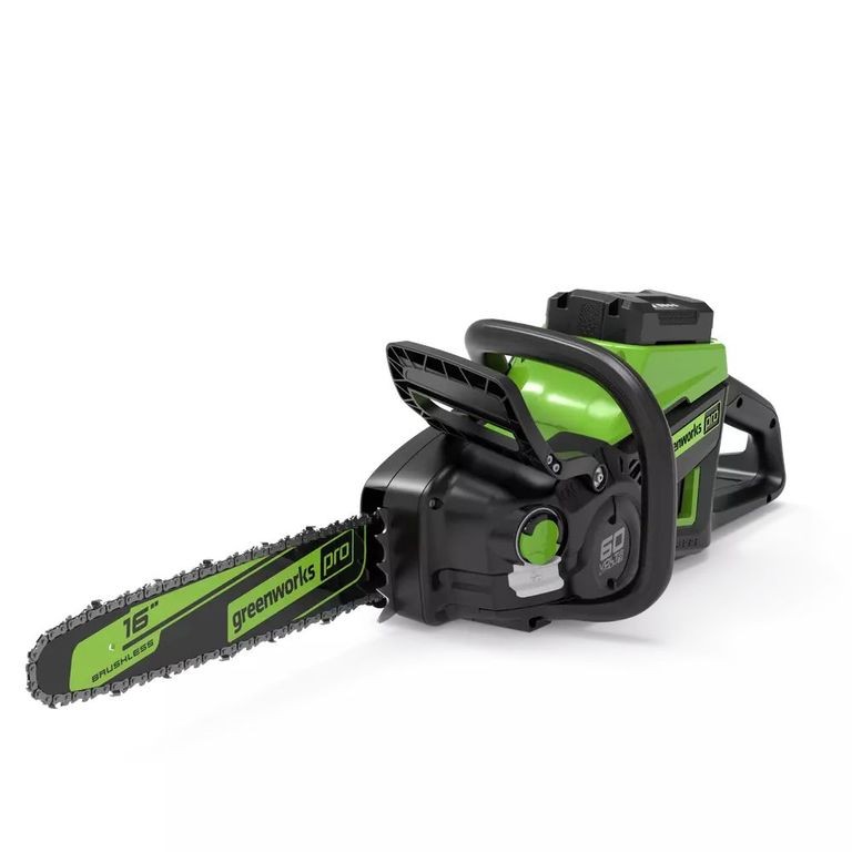 Цепная пила аккумуляторная GreenWorks GD60CS25, 60V, 40 см, бесщеточная, 2500 Вт, без АКБ и ЗУ  (2008907)