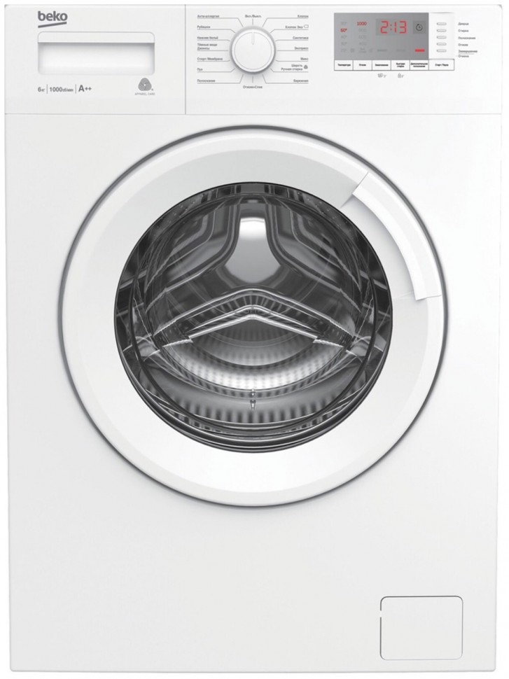Стиральная машина Beko WRE6512BWW, белый