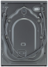 Стиральная машина Beko WSPE6H616S, серый/черный