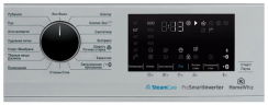 Стиральная машина Beko WSPE6H616S, серый/черный